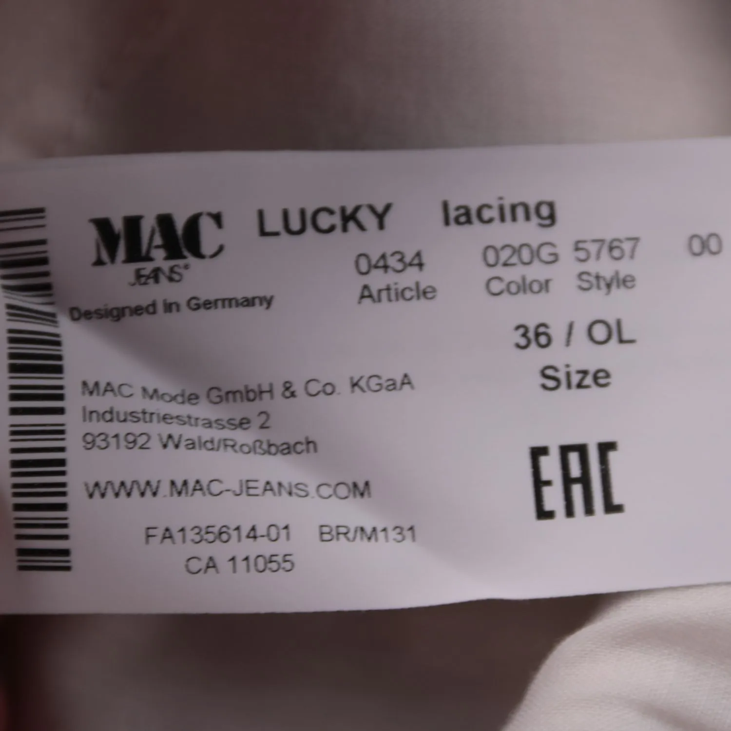джинсы MAC Jeans