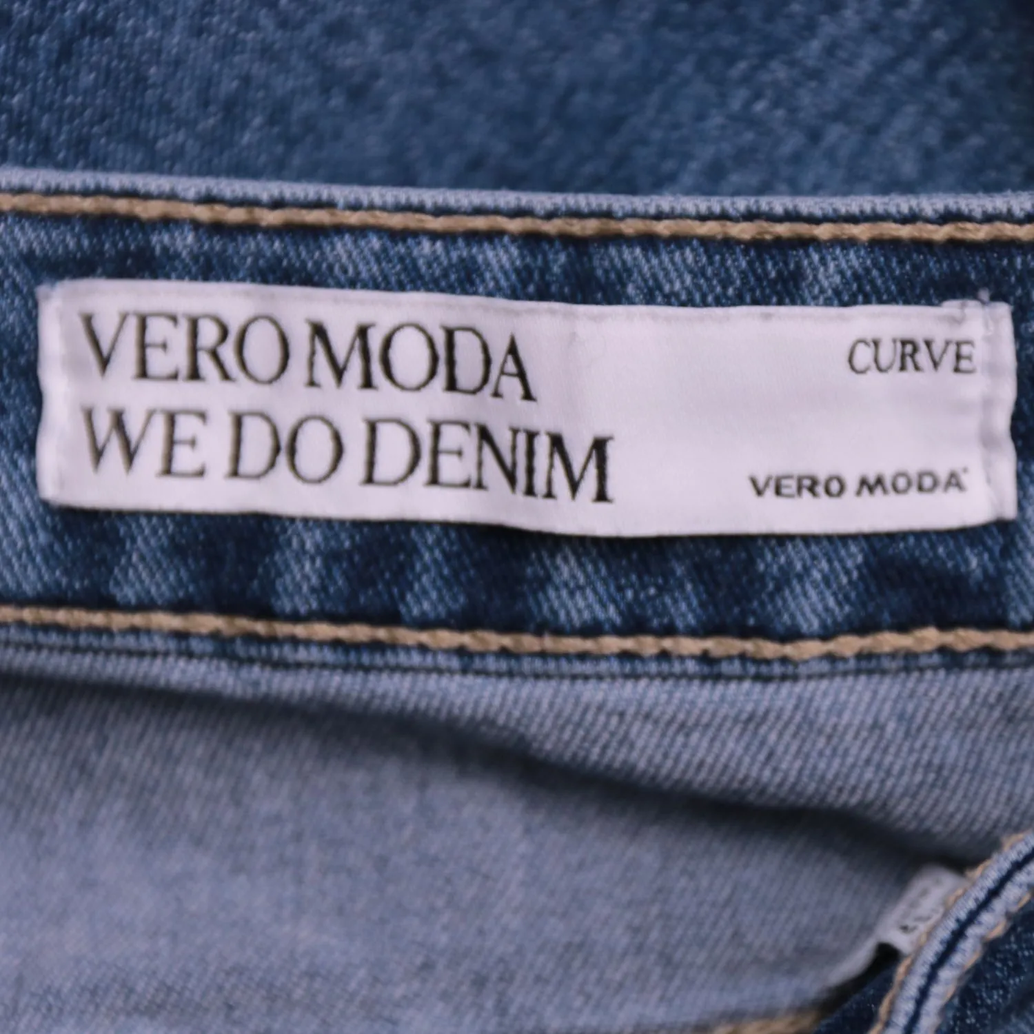 Синие джинсы клёш VERO MODA из денима, размер 54 (XXL)